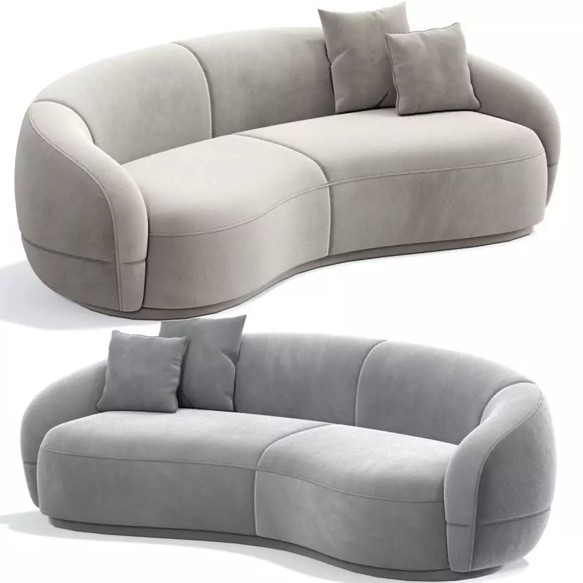 Siena Sofa 3D model_0