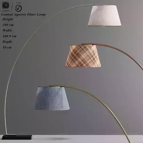 Central Aguirre Floor Lamp