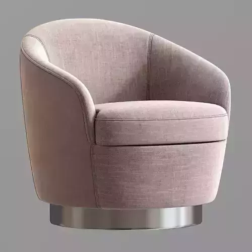 Claudia Petite Swivel Armchair