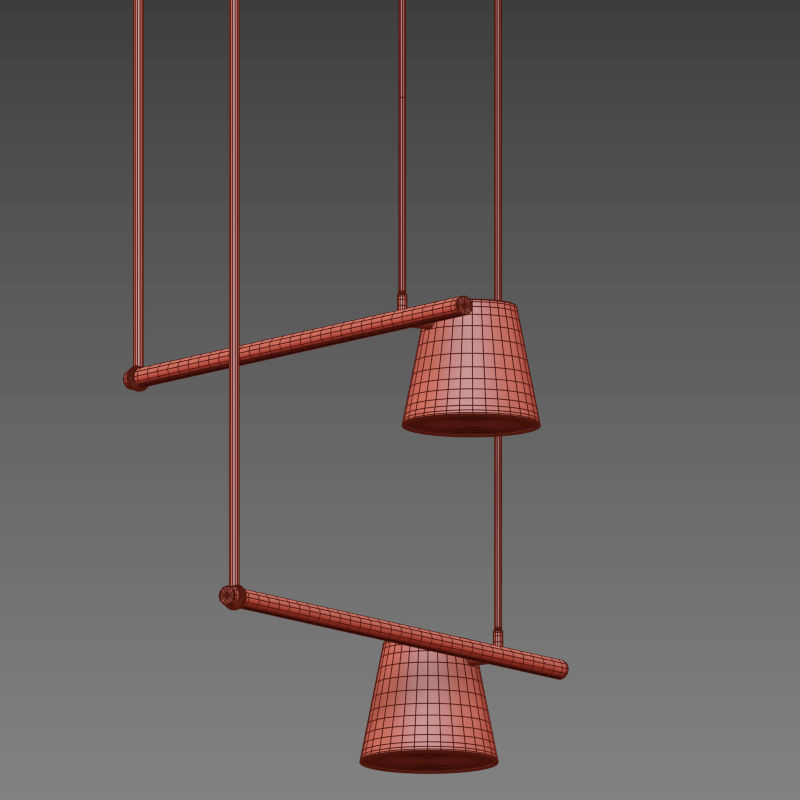Linear luminaires With Led  Collection 3D model_3