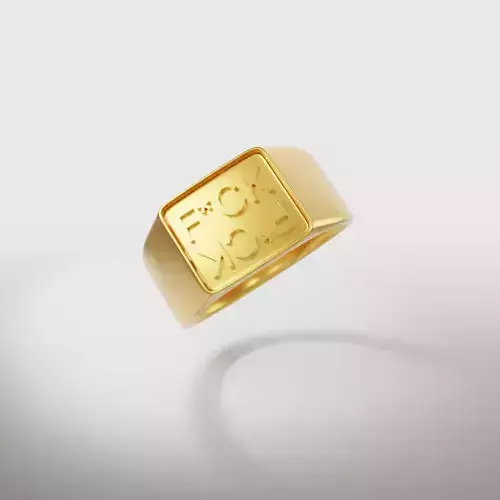 Fck ring 3D print model