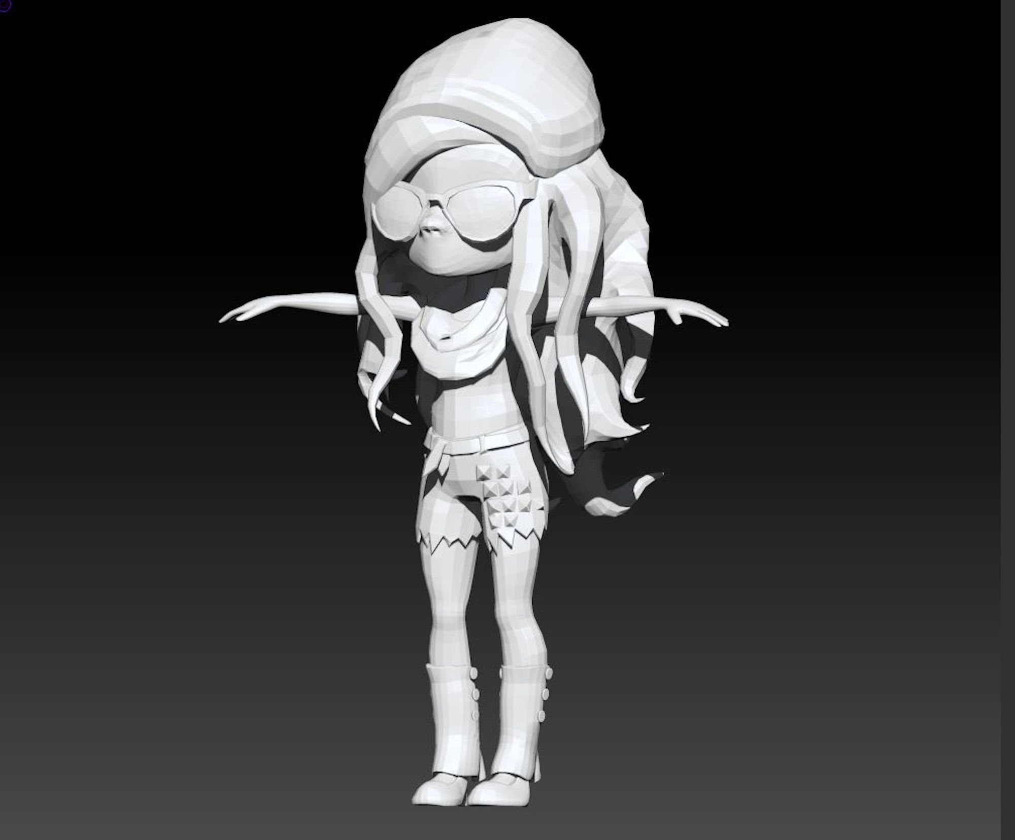 Izzy Base Mesh Model 3D model_3