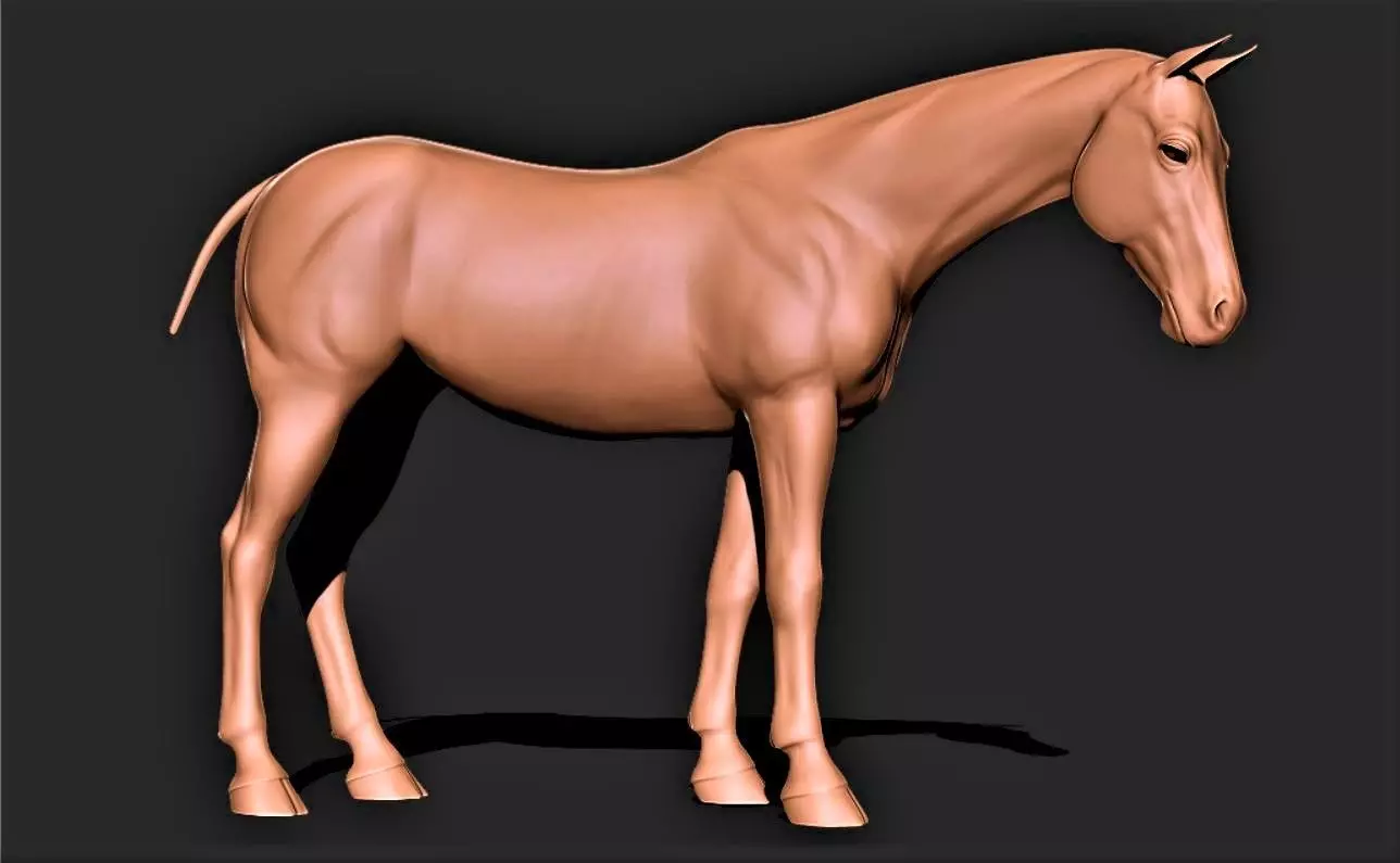 Horse 006 3D print model_0