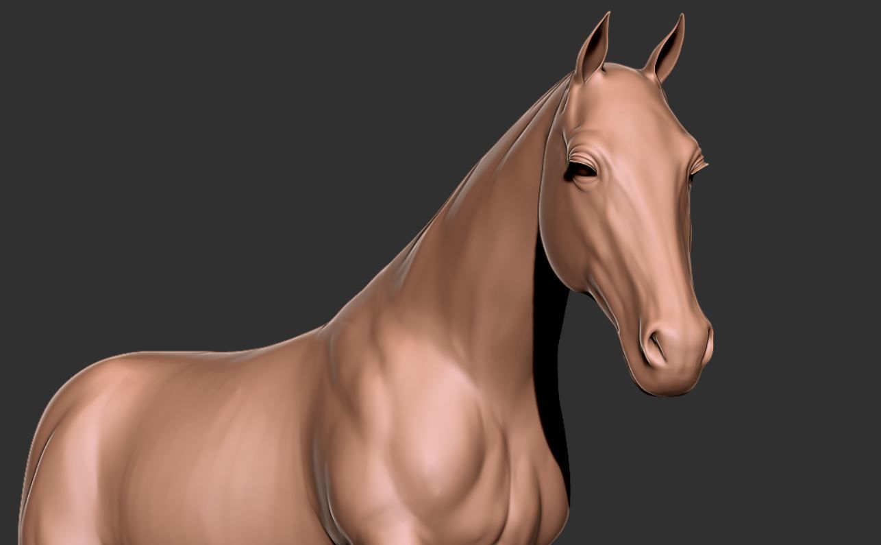 Horse 006 3D print model_6