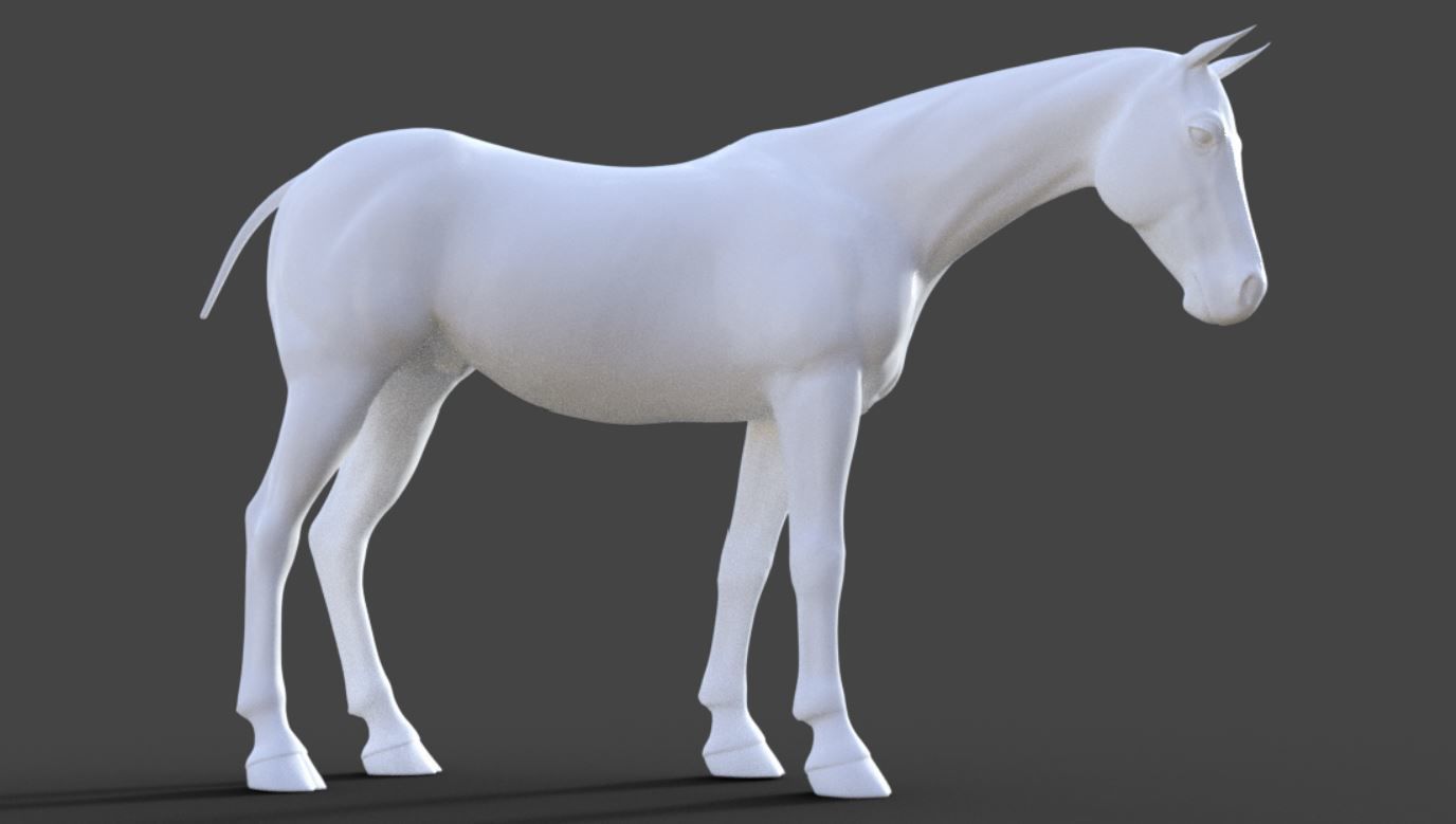 Horse 006 3D print model_13