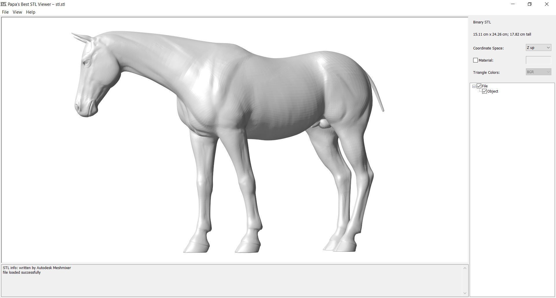 Horse 006 3D print model_18