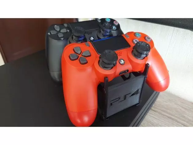 3d printed ps4 controller stand DualShock 4 3D print model