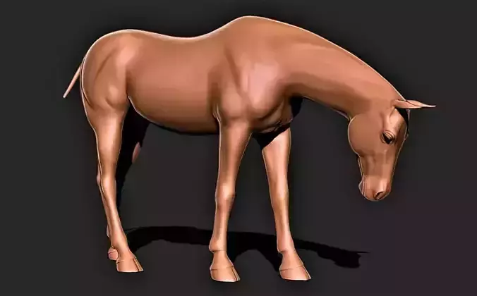 Horse 008 3D print model