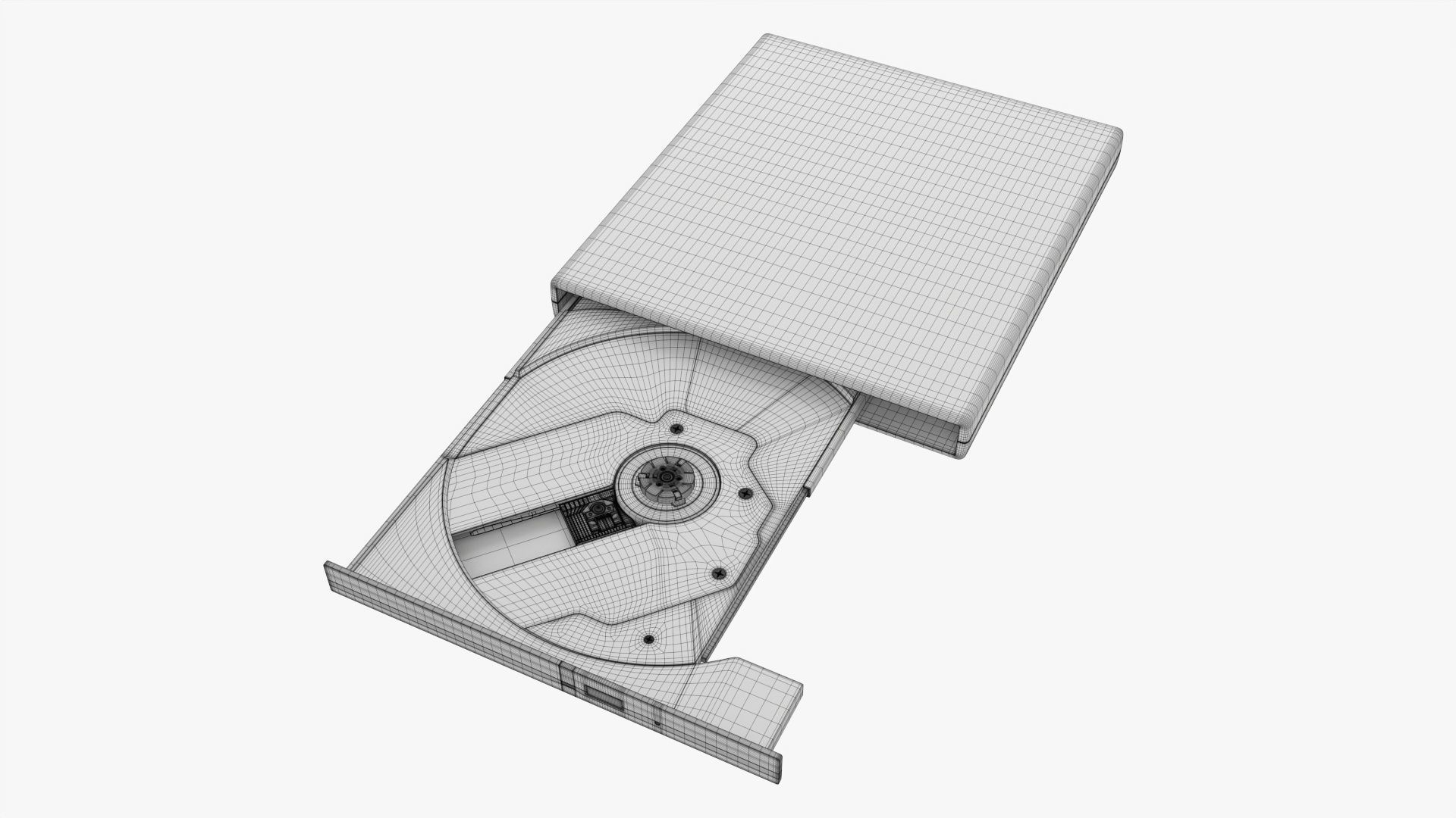 External DVD drive USB 3D model | CGTrader