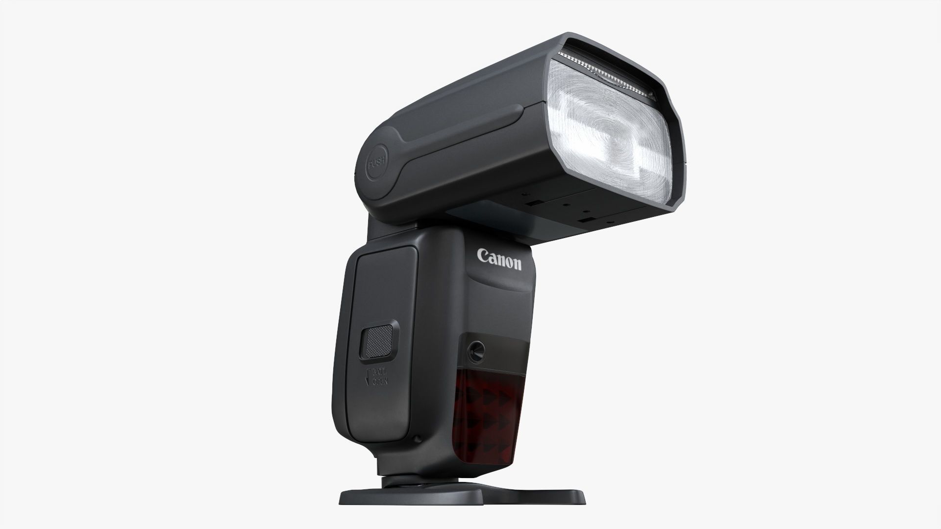 Canon Speedlite 600EX-RT wireless camera flash 3D model_10