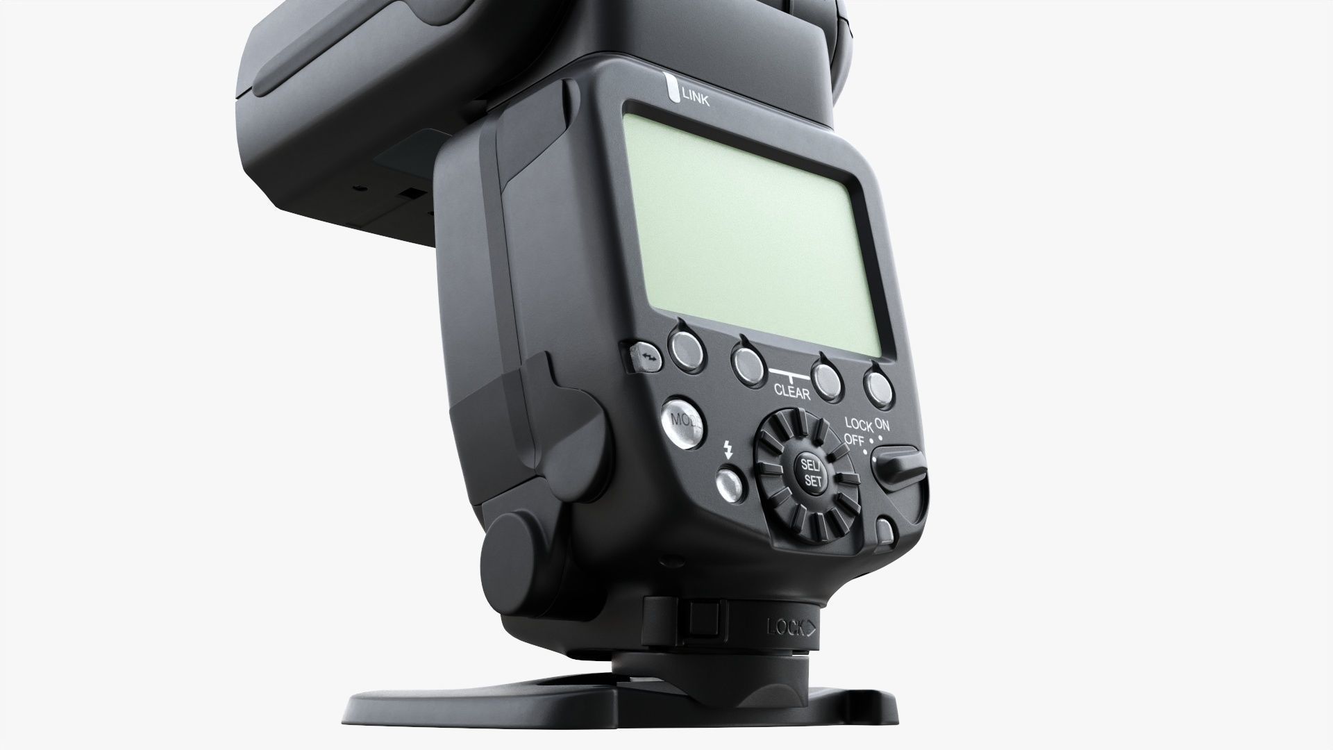 Canon Speedlite 600EX-RT wireless camera flash 3D model_2