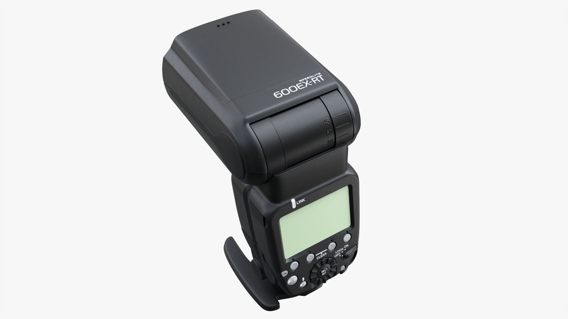 Canon Speedlite 600EX-RT wireless camera flash 3D model_11