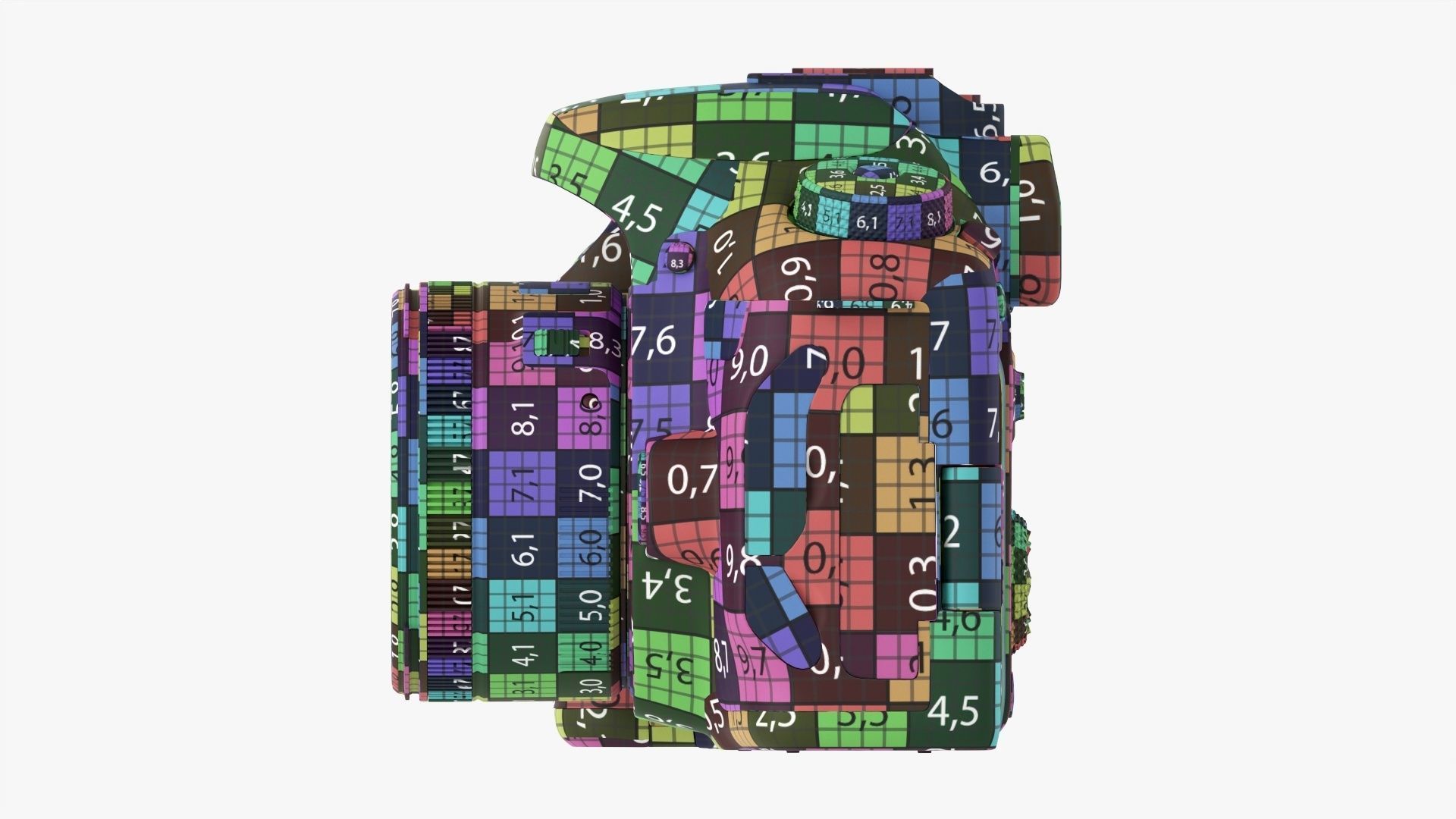 Canon EOS 90D DSLR camera 50mm STM Lens 01 3D model_35