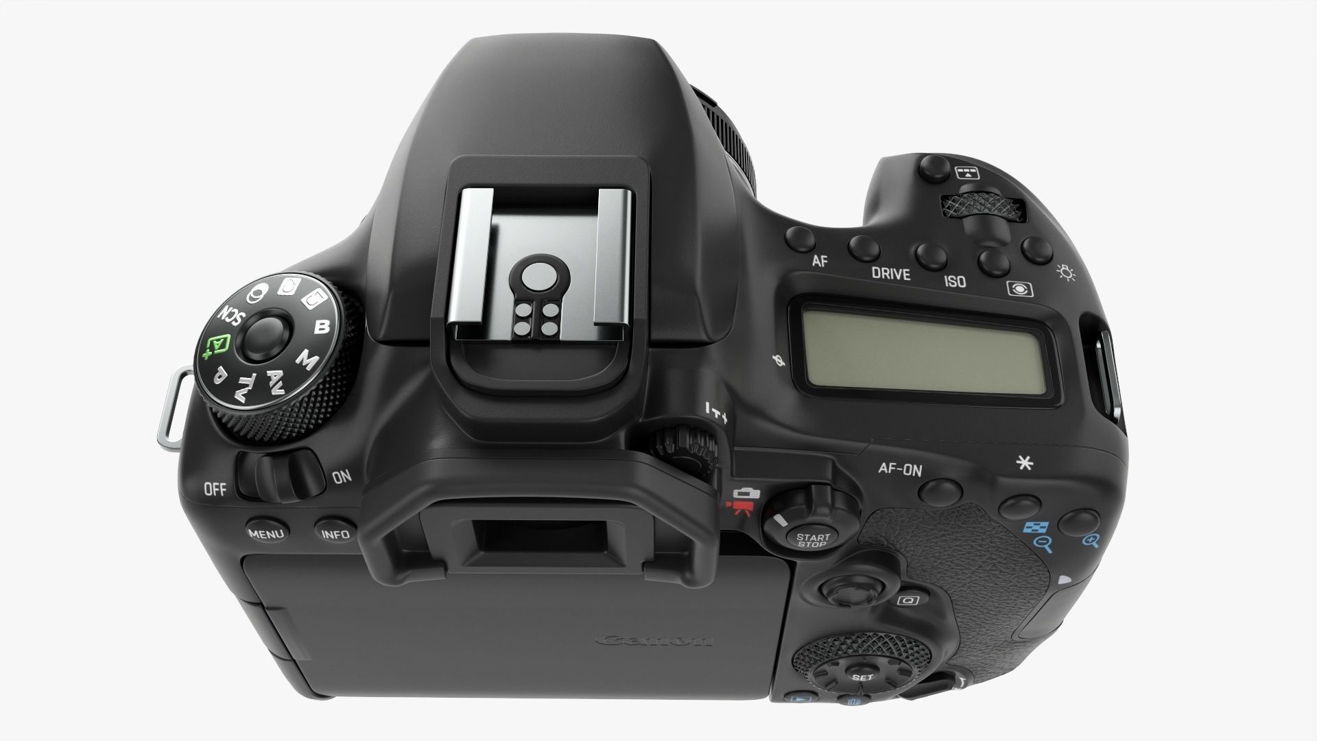 Canon EOS 90D DSLR camera 50mm STM Lens 01 3D model_5