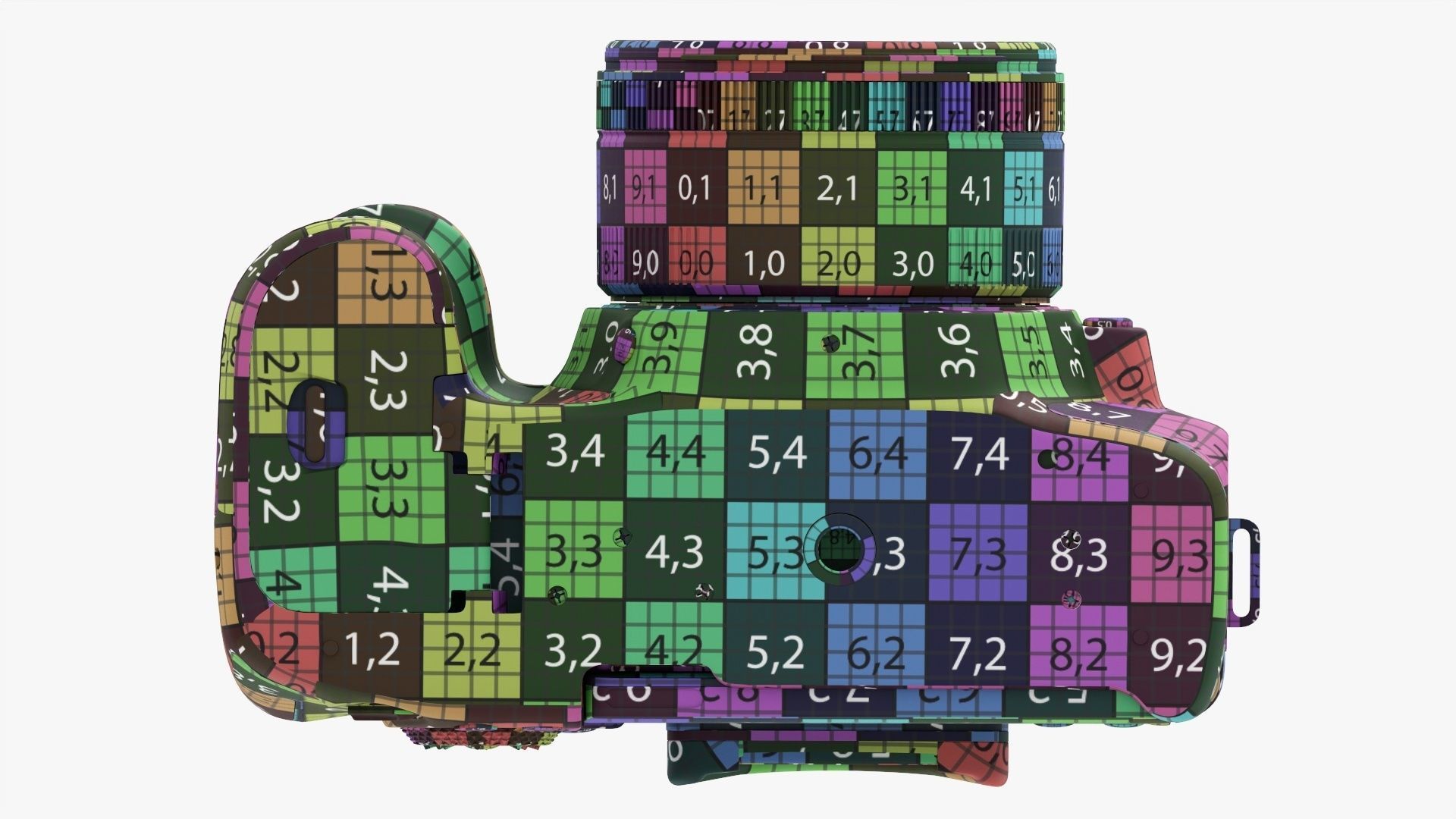 Canon EOS 90D DSLR camera 50mm STM Lens 01 3D model_36