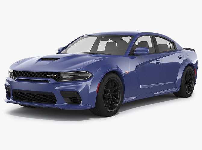Dodge Charger Scat Pack Widebody 2021 3D model