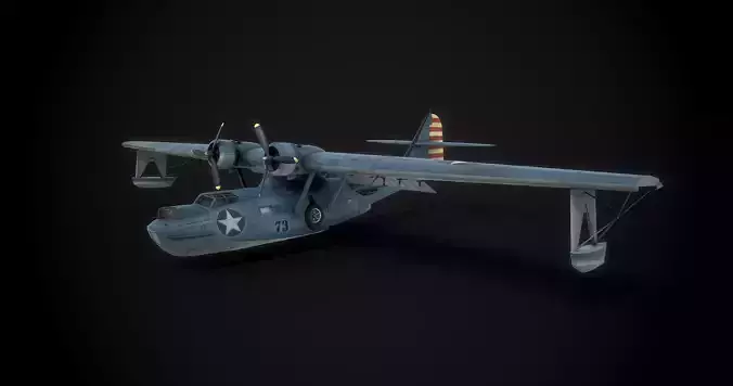 WW2 Consolidated PBY 5 Catalina