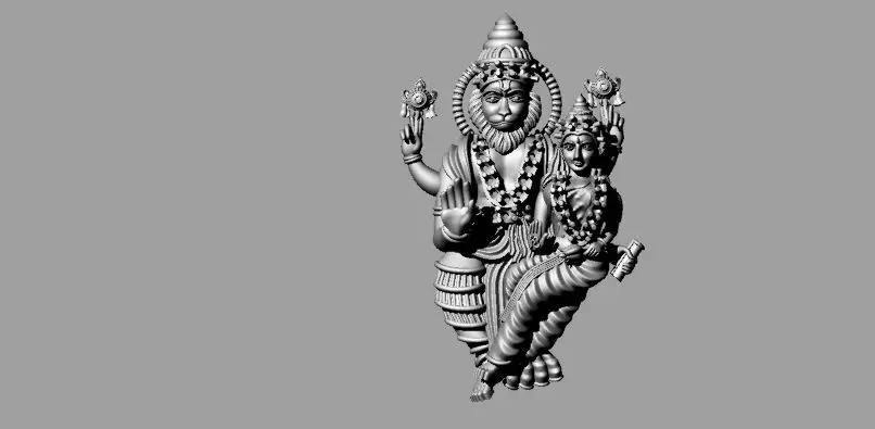narasimha bhagwan 3D print model