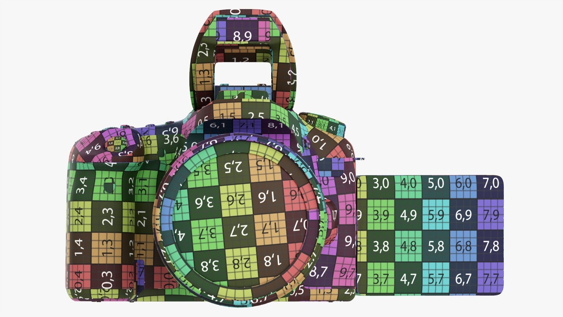 Canon EOS 90D DSLR camera EF 24-70 II USM Lens 02 3D model_33