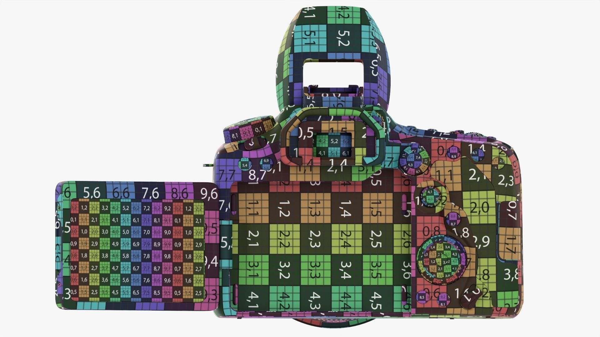 Canon EOS 90D DSLR camera EF 24-70 II USM Lens 02 3D model_32