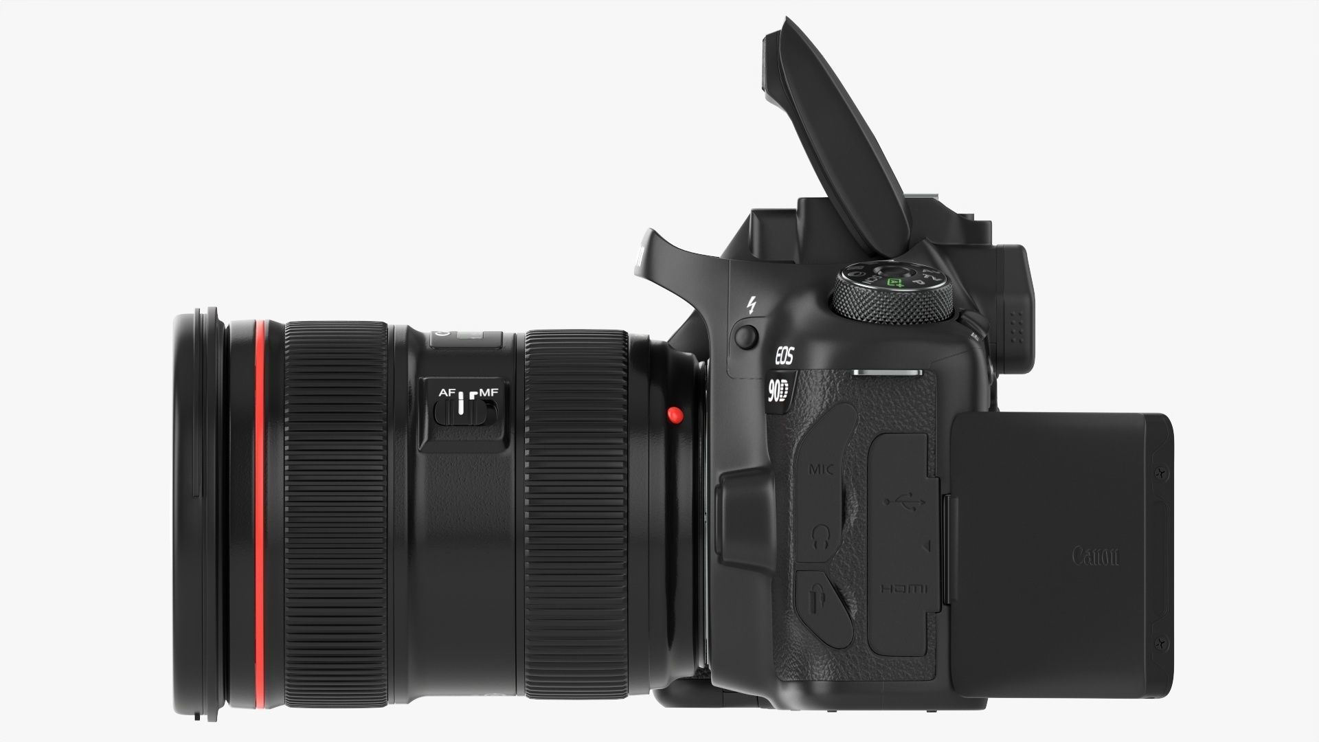 Canon EOS 90D DSLR camera EF 24-70 II USM Lens 02 3D model_15