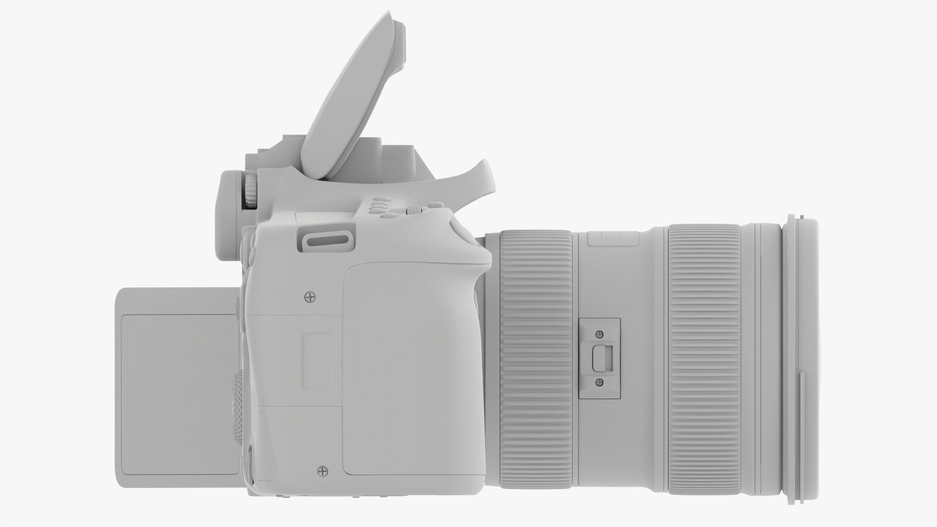 Canon EOS 90D DSLR camera EF 24-70 II USM Lens 02 3D model_24