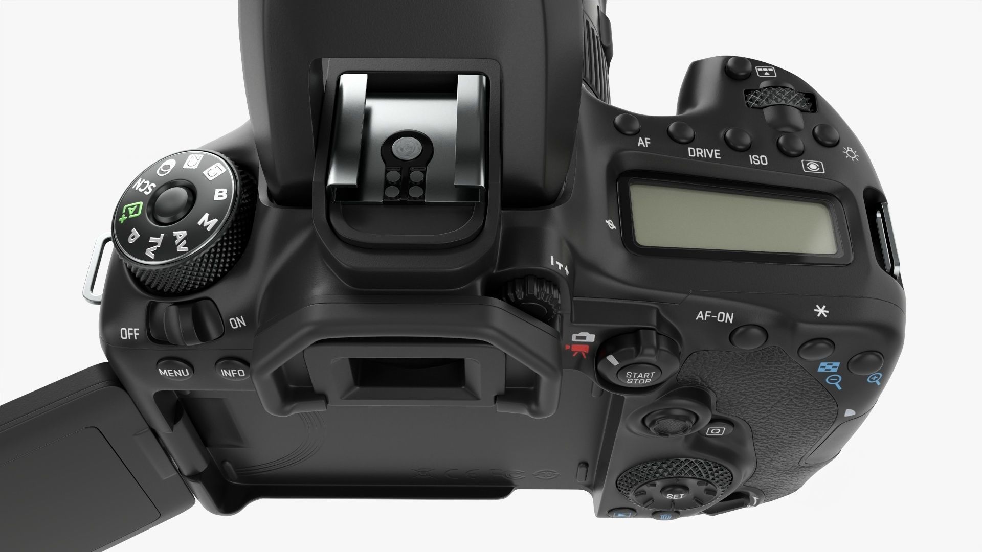 Canon EOS 90D DSLR camera EF 24-70 II USM Lens 02 3D model_5