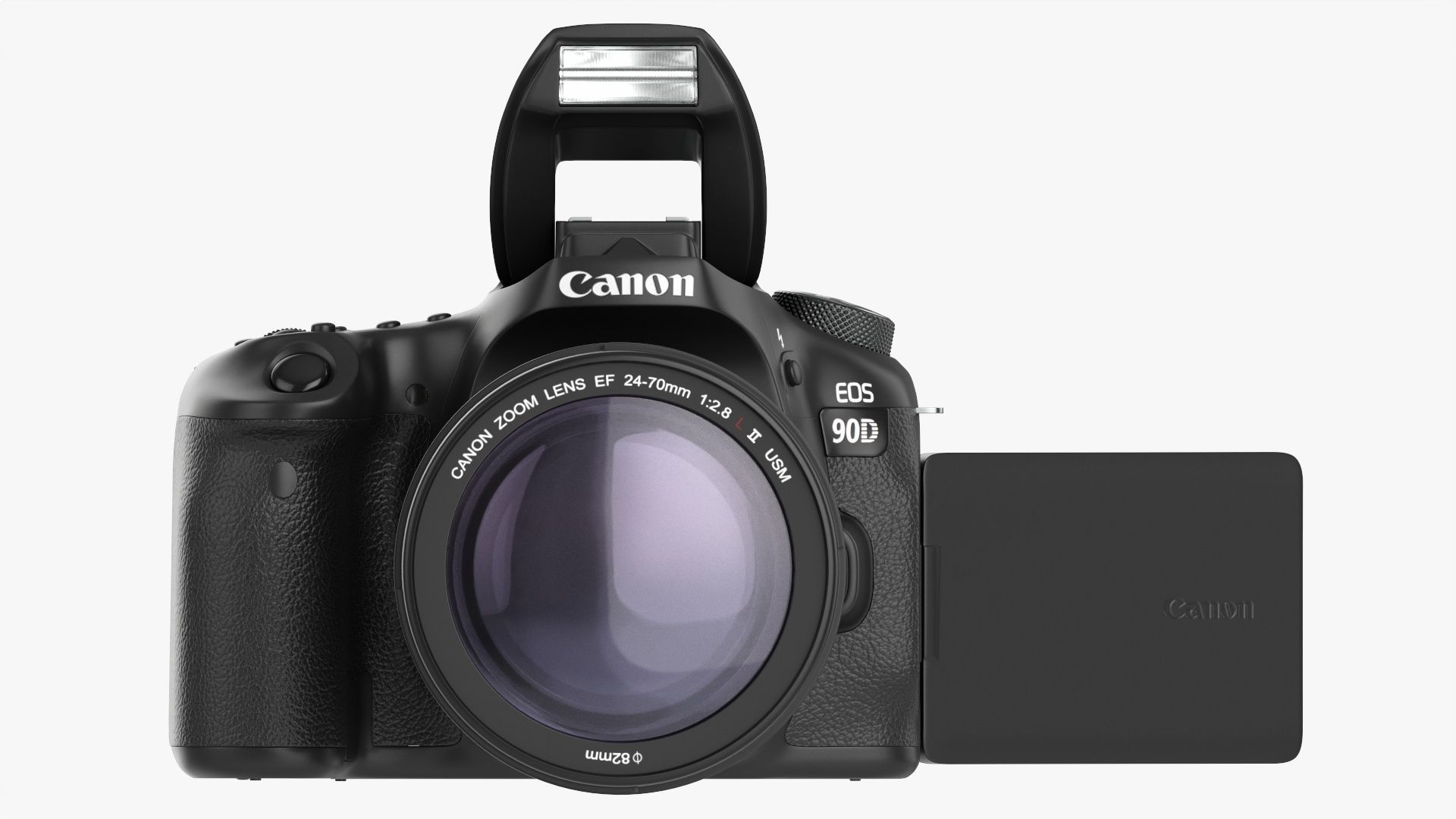 Canon EOS 90D DSLR camera EF 24-70 II USM Lens 02 3D model_11