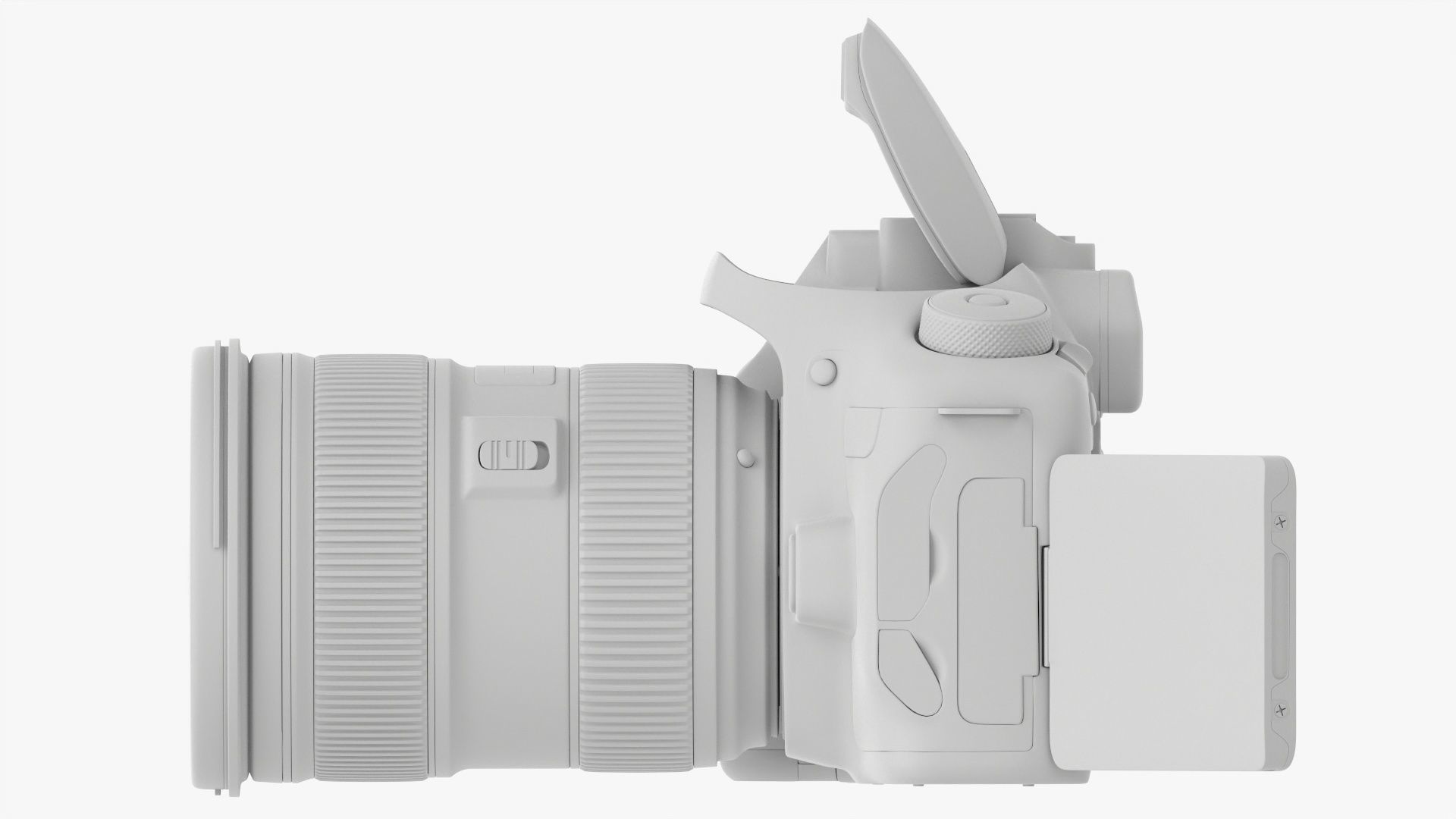 Canon EOS 90D DSLR camera EF 24-70 II USM Lens 02 3D model_26