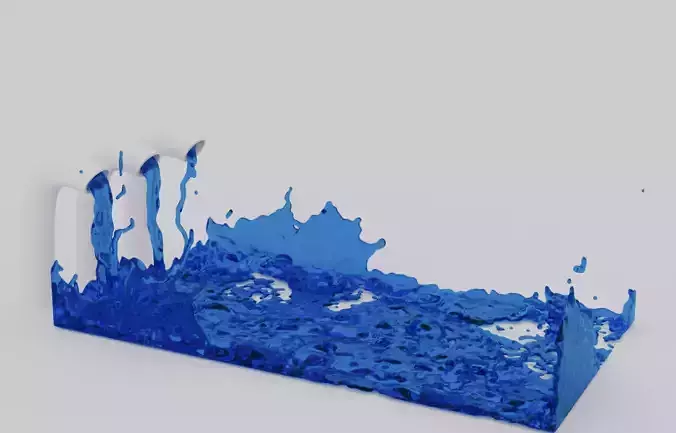 Acqua rubinetto 3D model