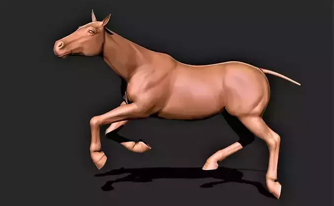 Horse 009 3D print model