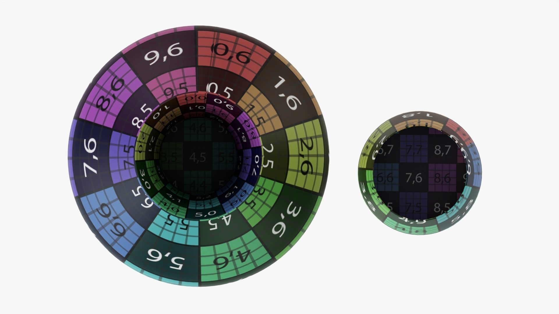 Decanter with wine glass Free 3D model_14