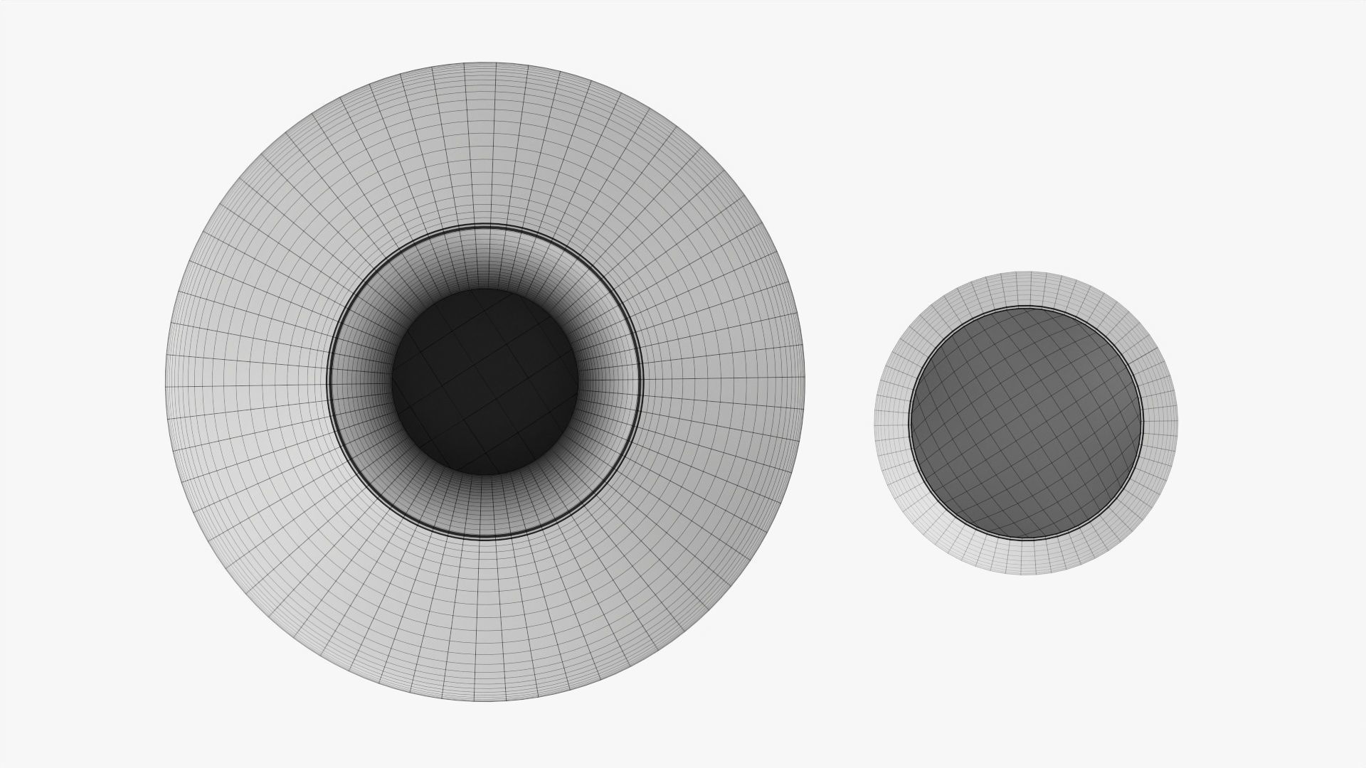 Decanter with wine glass Free 3D model_9