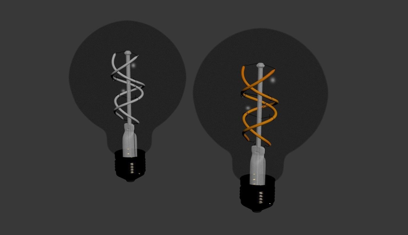 Light Bulb 3d model 3D model_11