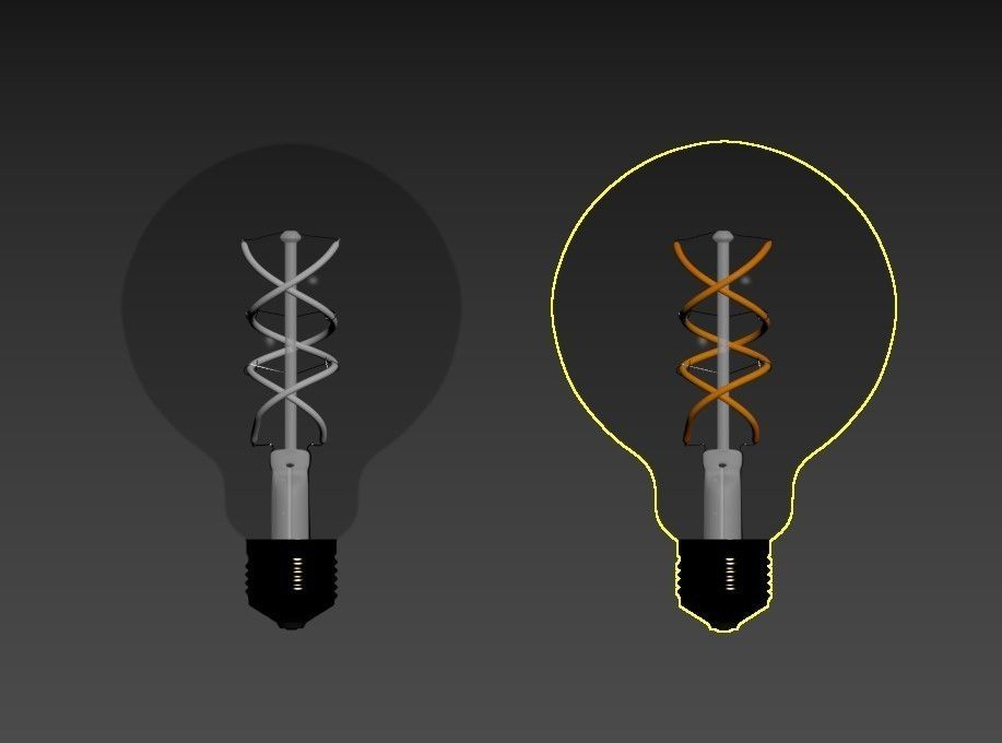 Light Bulb 3d model 3D model_5