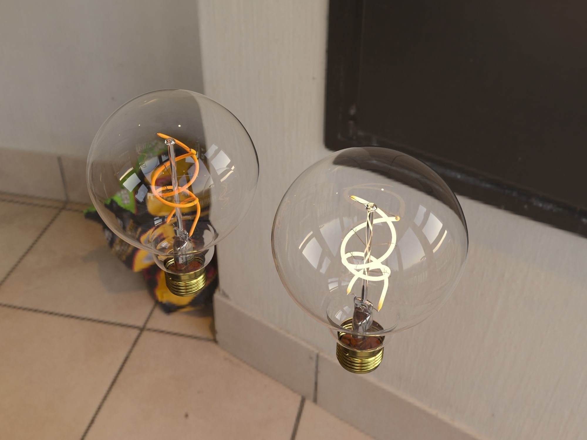 Light Bulb 3d model 3D model_10