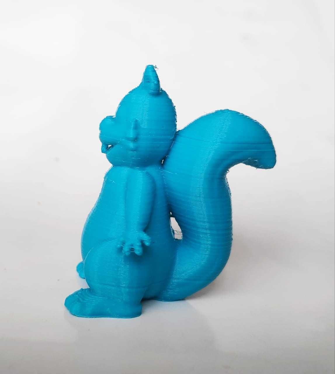 Waving Squirrel 3D print model_6