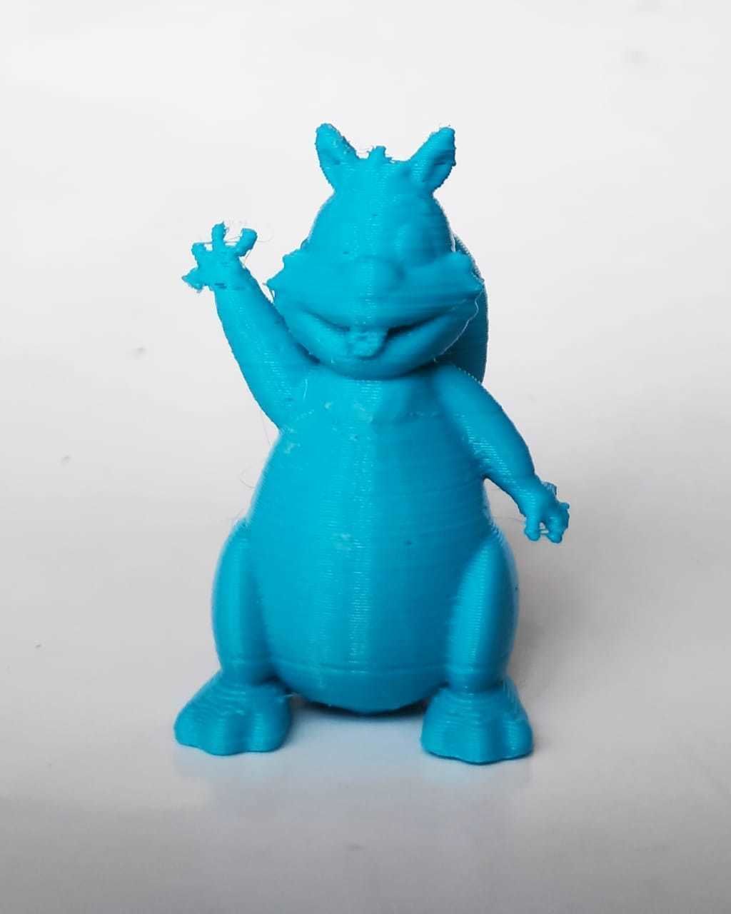 Waving Squirrel 3D print model_4