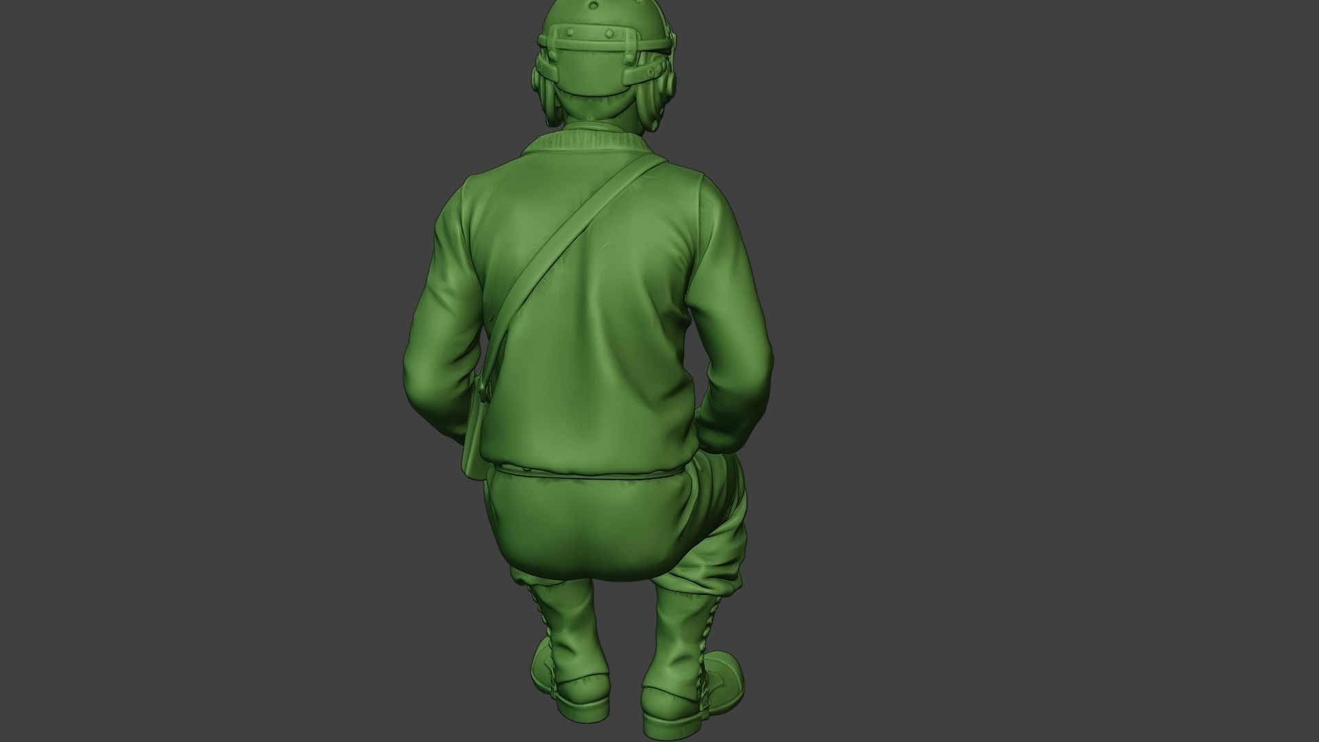 American Tank Crew unit ww2 Sit2 ATC1 3D print model_25