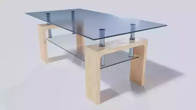 Glass kitchen table