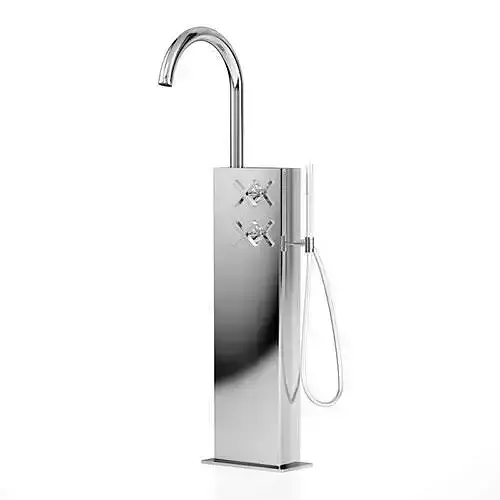 Chromed Bath Tap