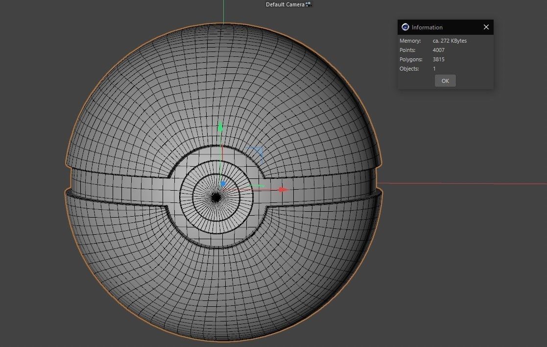 Pokeball 3D model 4k Texture Low-poly 3D model_5