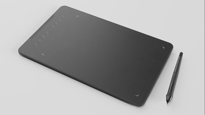 Tablet Low-poly 3D model