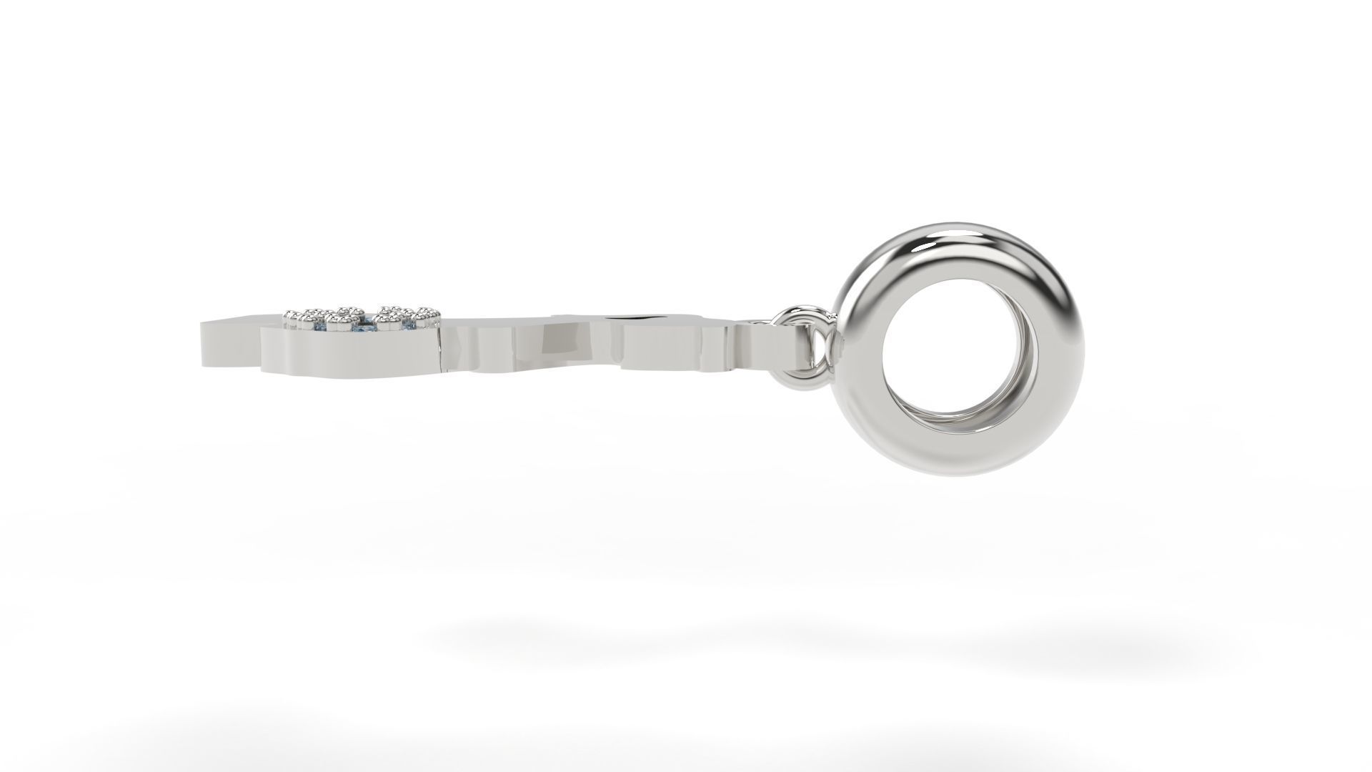 Pregnant Charm 3D print model_2