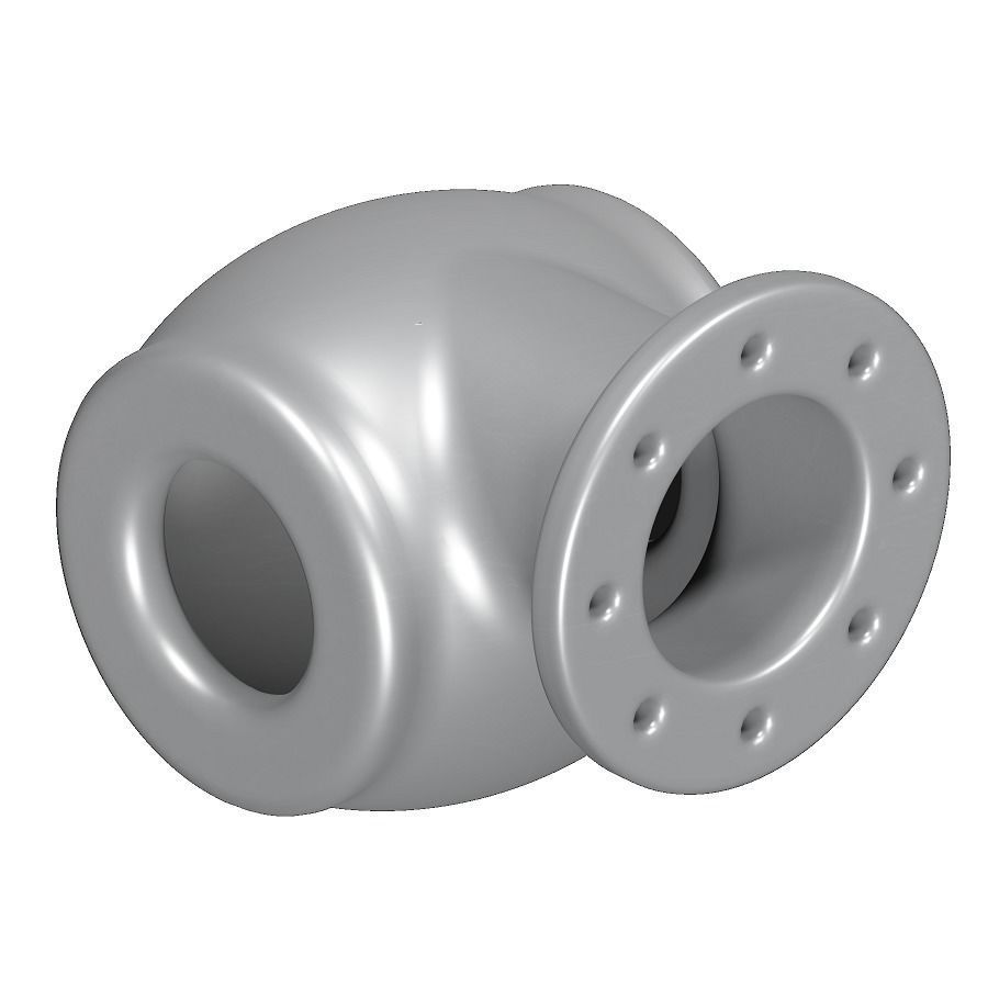 Kids Engineering Pump Casing 3D print model_2