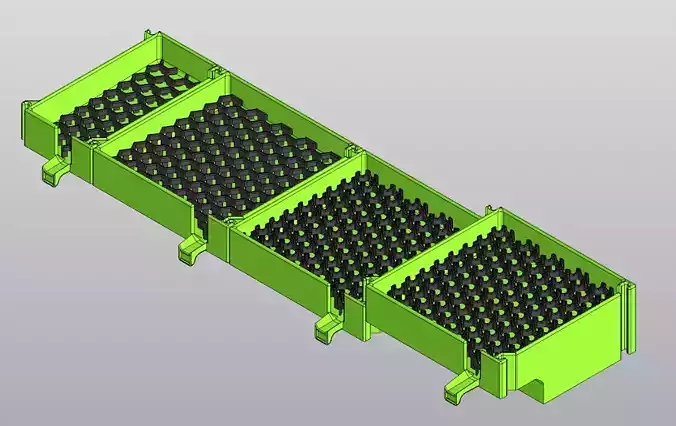 Organizer-soap dish for kitchen sink or bathroom 3D print model
