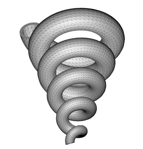 Copper Vortex Pipe 3D print model_2