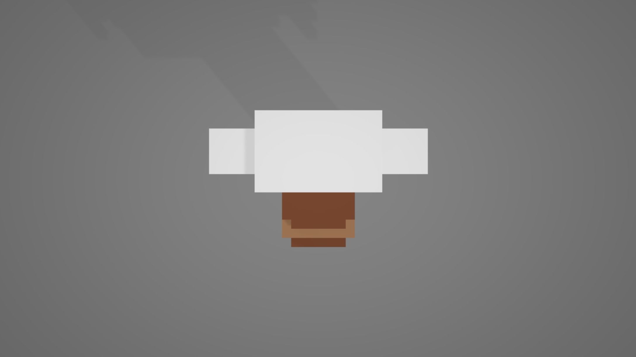 Voxel Man Free low-poly 3D model_4