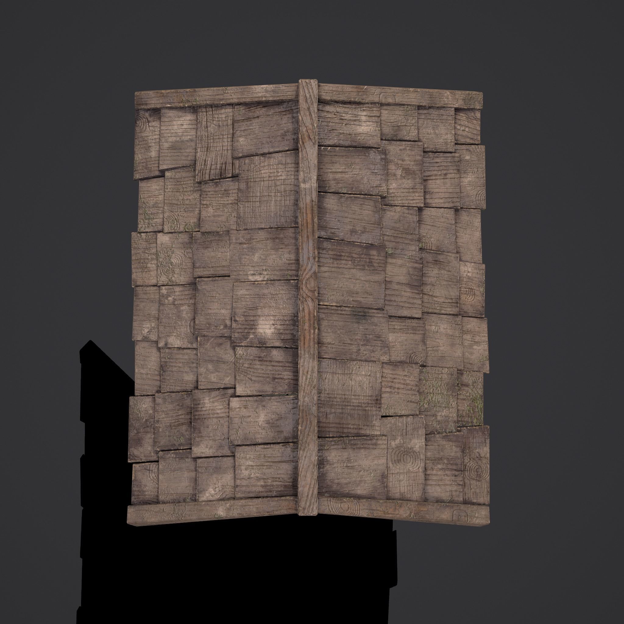 Medieval Water Well  Low-poly 3D model_11