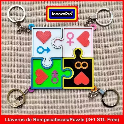 Innovapack Puzzles 3D print model